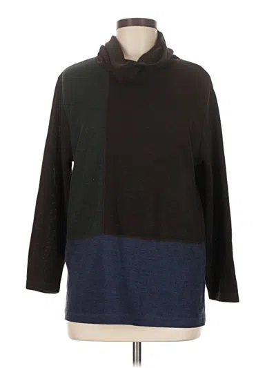 Pre-owned Carolyn Taylor Pullover Sweater In Brown
