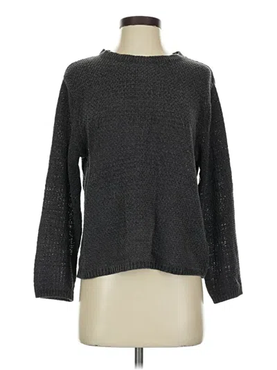 Pre-owned Carolyn Taylor Pullover Sweater In Gray