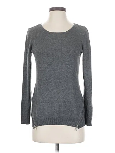 Pre-owned Carolyn Taylor Pullover Sweater In Gray