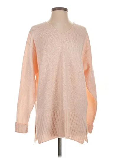 Pre-owned Carolyn Taylor Pullover Sweater In Orange