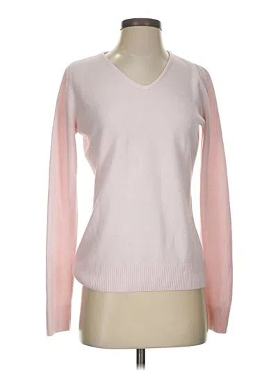 Pre-owned Carolyn Taylor Pullover Sweater In Pink