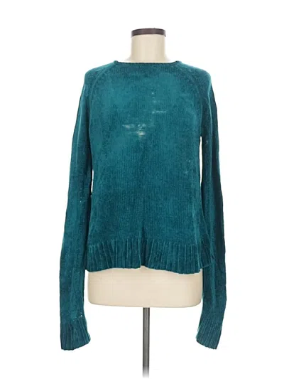 Pre-owned Carolyn Taylor Pullover Sweater In Teal