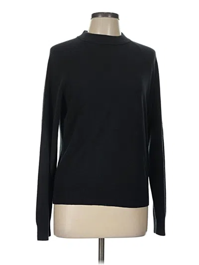 Pre-owned Carolyn Taylor Turtleneck Sweater In Black