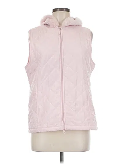 Pre-owned Carolyn Taylor Vest In Pink