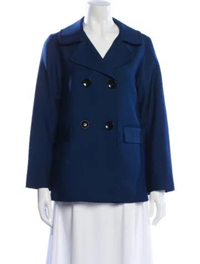 Pre-owned Caron Callahan Jacket In Blue
