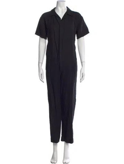 Pre-owned Caron Callahan Jumpsuit In Black