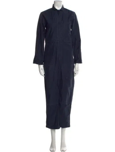 Pre-owned Caron Callahan Jumpsuit In Blue