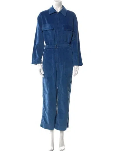 Pre-owned Caron Callahan Jumpsuit In Blue
