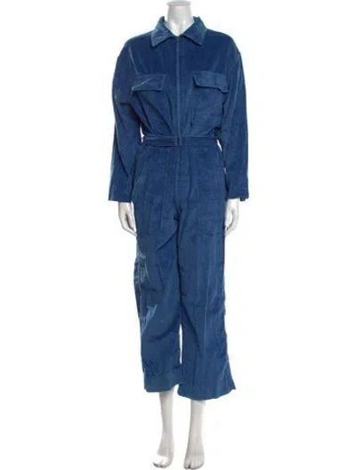 Pre-owned Caron Callahan Jumpsuit In Blue