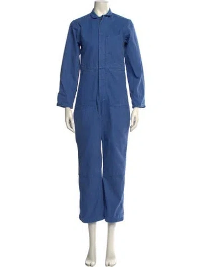 Pre-owned Caron Callahan Jumpsuit In Blue