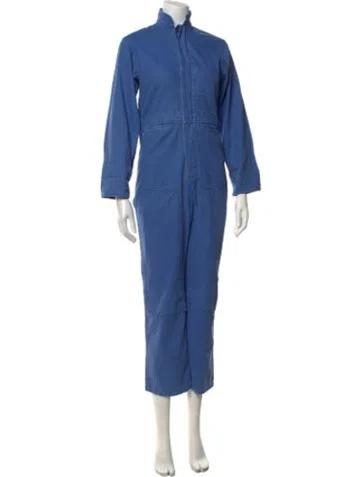 Pre-owned Caron Callahan Jumpsuit In Blue