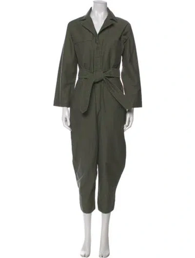Pre-owned Caron Callahan Jumpsuit In Green