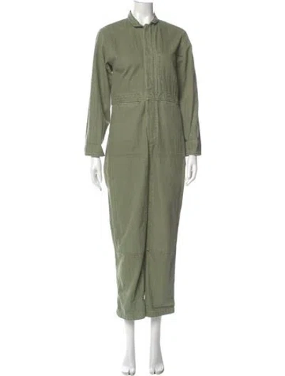 Pre-owned Caron Callahan Jumpsuit In Green