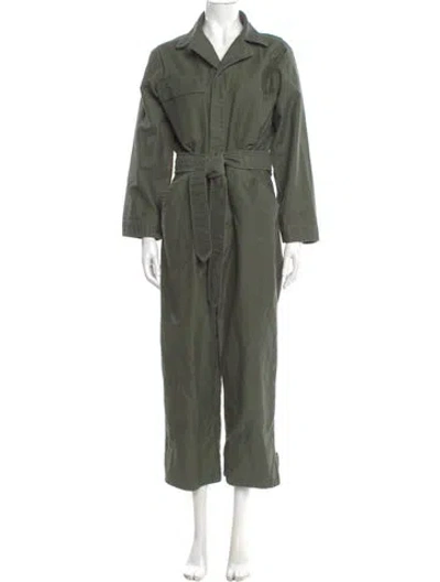 Pre-owned Caron Callahan Jumpsuit In Green