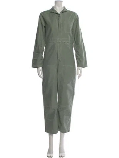 Pre-owned Caron Callahan Jumpsuit In Green
