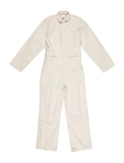 Pre-owned Caron Callahan Jumpsuit In Neutral