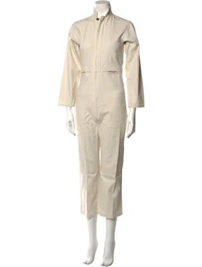 Pre-owned Caron Callahan Jumpsuit In Neutral