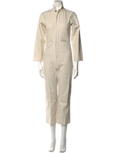 Pre-owned Caron Callahan Jumpsuit In Neutral
