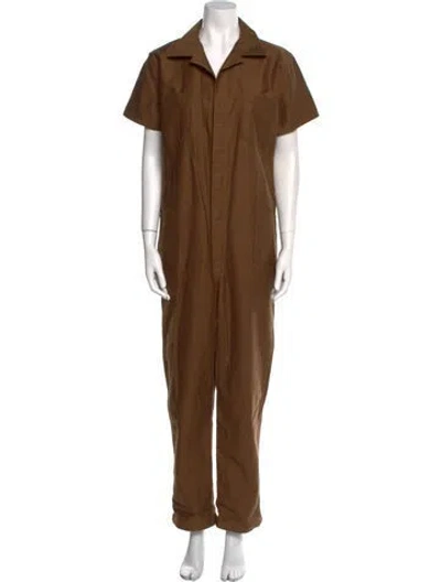 Pre-owned Caron Callahan Jumpsuit W/ Tags In Brown