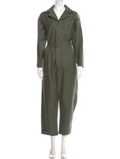 Pre-owned Caron Callahan Jumpsuit W/ Tags In Green