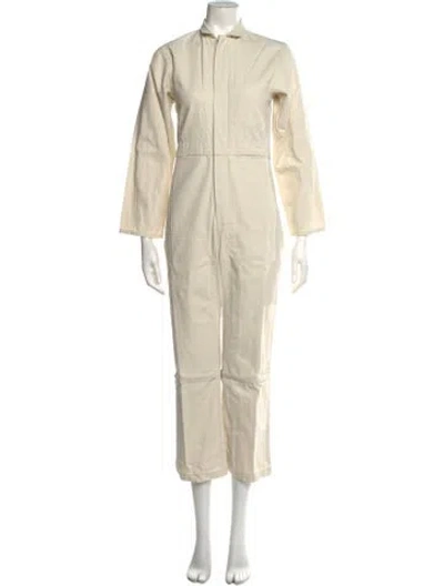 Pre-owned Caron Callahan Jumpsuit W/ Tags In Neutral