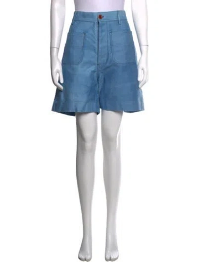 Pre-owned Caron Callahan Knee-length Shorts W/ Tags In Blue