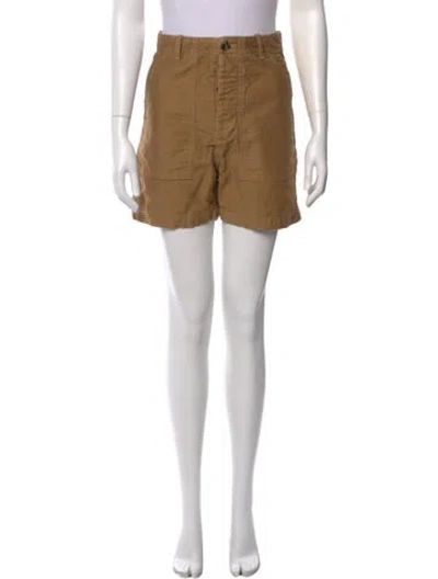 Pre-owned Caron Callahan Mini Shorts In Neutral