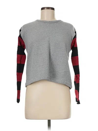 Pre-owned Caron Callahan Pullover Sweater In Gray