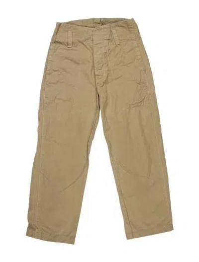 Pre-owned Caron Callahan Straight Leg Pants In Neutral