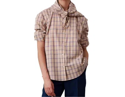Caron Callahan The Alice Shirt In Beige