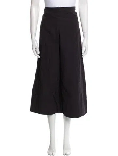 Pre-owned Caron Callahan Wide Leg Pants In Blue