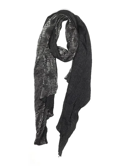 Pre-owned Caron Miller Scarf In Silver