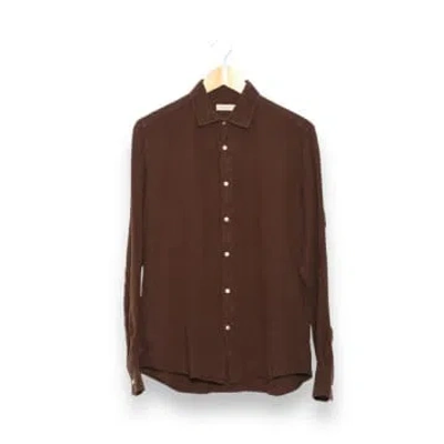 Carpasus Shirt Linen Nuve Brown