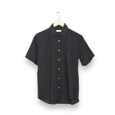 Carpasus Shirt Linen Short Lido Black