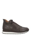 Carpe Diem Man Sneakers Brown Size 9 Leather