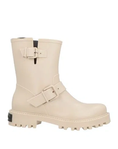 Carpe Diem Woman Ankle Boots Beige Size 8 Rubber