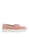 Carpe Diem Woman Loafers Antique Rose Size 9 Leather In Pink