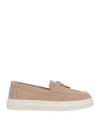 Carpe Diem Woman Loafers Beige Size 11 Leather