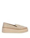 Carpe Diem Woman Loafers Cream Size 7 Leather In White