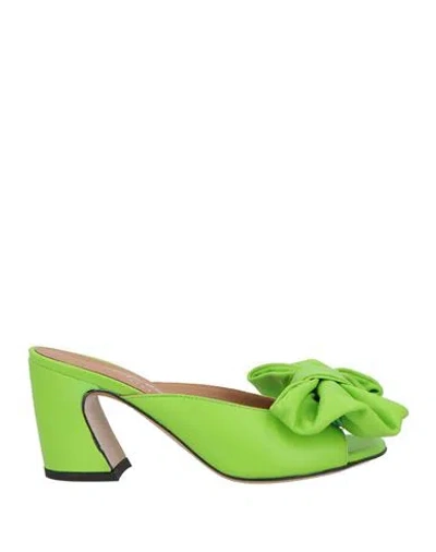 Carpe Diem Woman Sandals Light Green Size 6 Leather