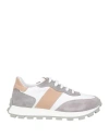 Carpe Diem Woman Sneakers Grey Size 8 Leather