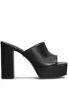 Carrano 125mm Leather Sandals In Black