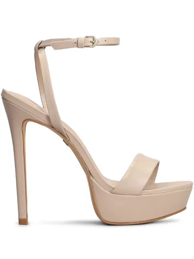 Carrano 135mm Leather Sandals In Neutrals