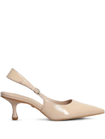 Carrano 70mm Leather Pumps In Neutrals