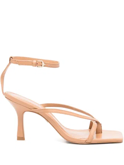Carrano 90mm Leather Sandals In Brown