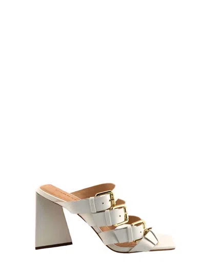 Carrano Adira Dress Heel Sandals In White