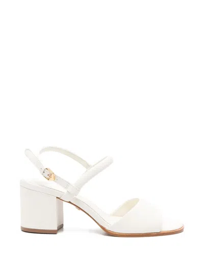Carrano Ankle-strap Sandals In White