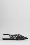 Carrano Ballet Flats In Black