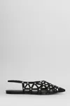 Carrano Ballet Flats In Black