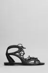 Carrano Artistic Glam Flat Sandals